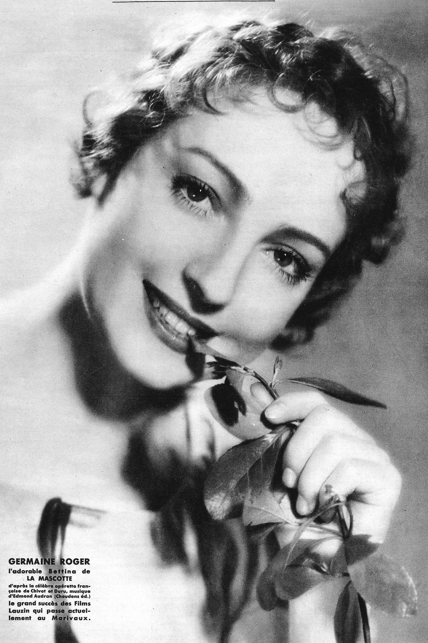 Germaine Roger backdrop