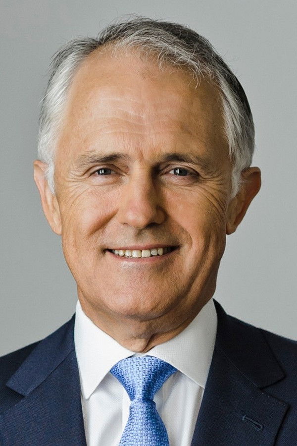 Malcolm Turnbull backdrop