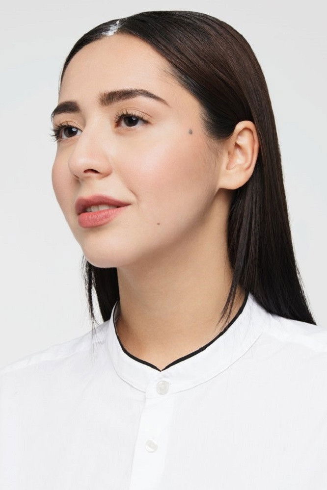 Manizha Khamraeva backdrop