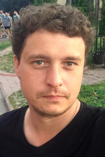 Yurii Hruzynov backdrop