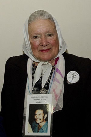 Nora Cortiñas backdrop