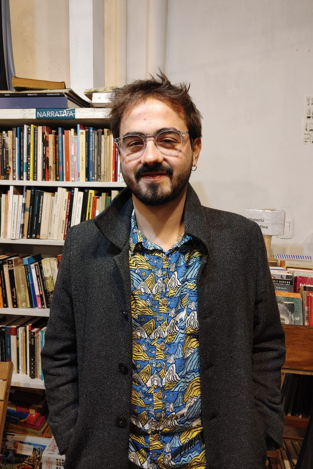 Andrés Restrepo backdrop