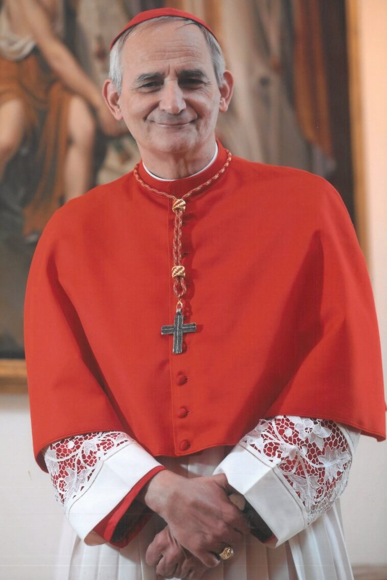 Matteo Maria Zuppi backdrop