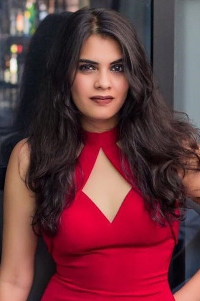 Ayushi Gupta backdrop