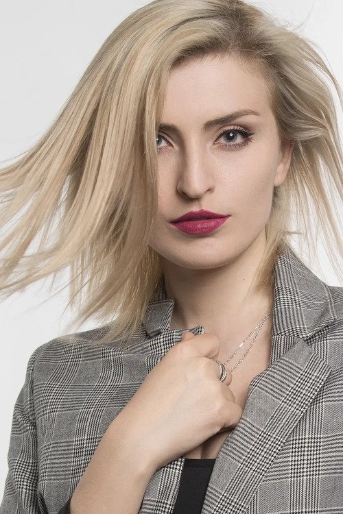 Zina Blahusova backdrop