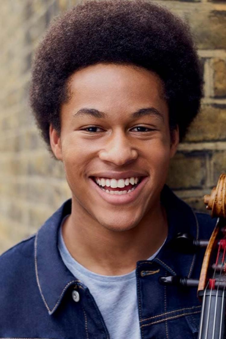 Sheku Kanneh-Mason backdrop