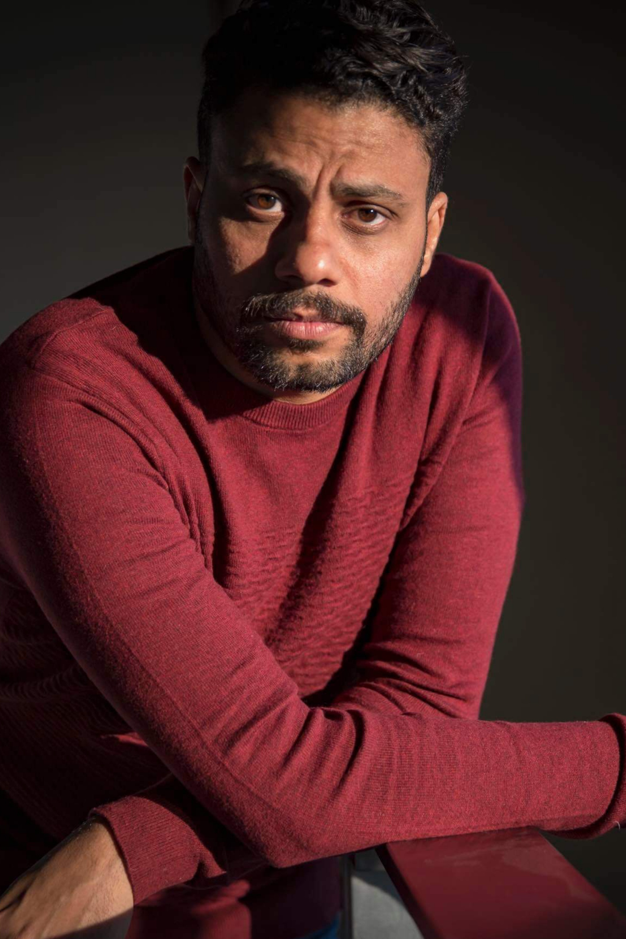 Ahmed Fawzi Saleh backdrop