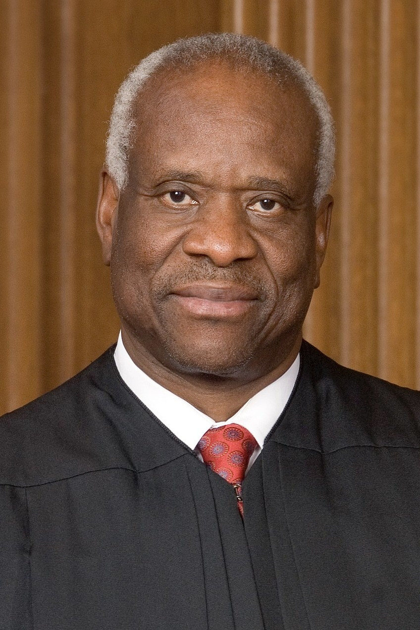 Clarence Thomas backdrop