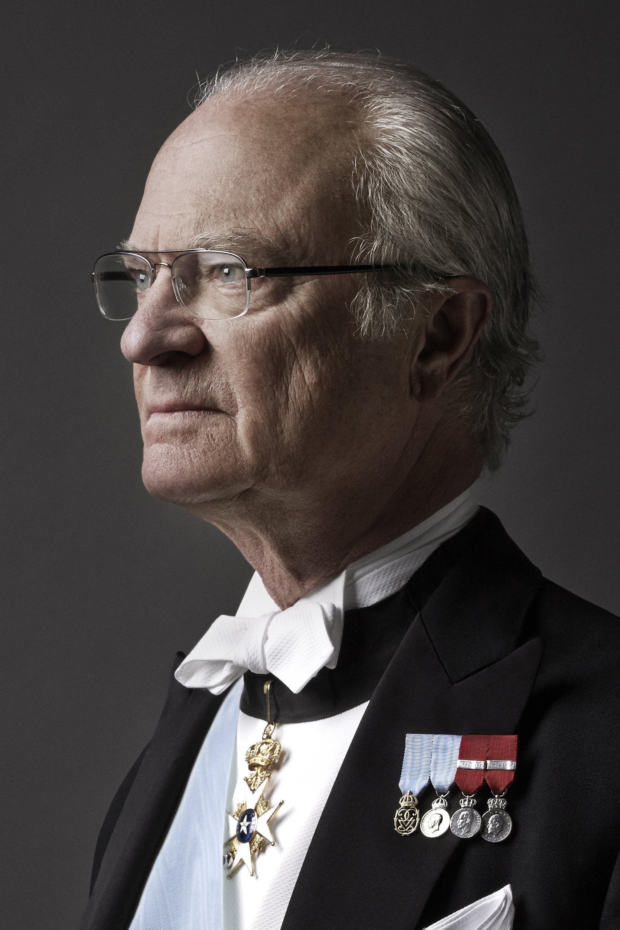 King Carl XVI Gustaf of Sweden backdrop