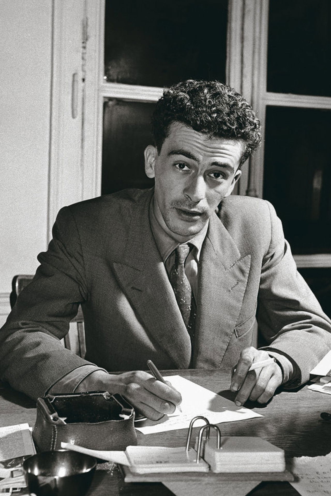 Kateb Yacine backdrop