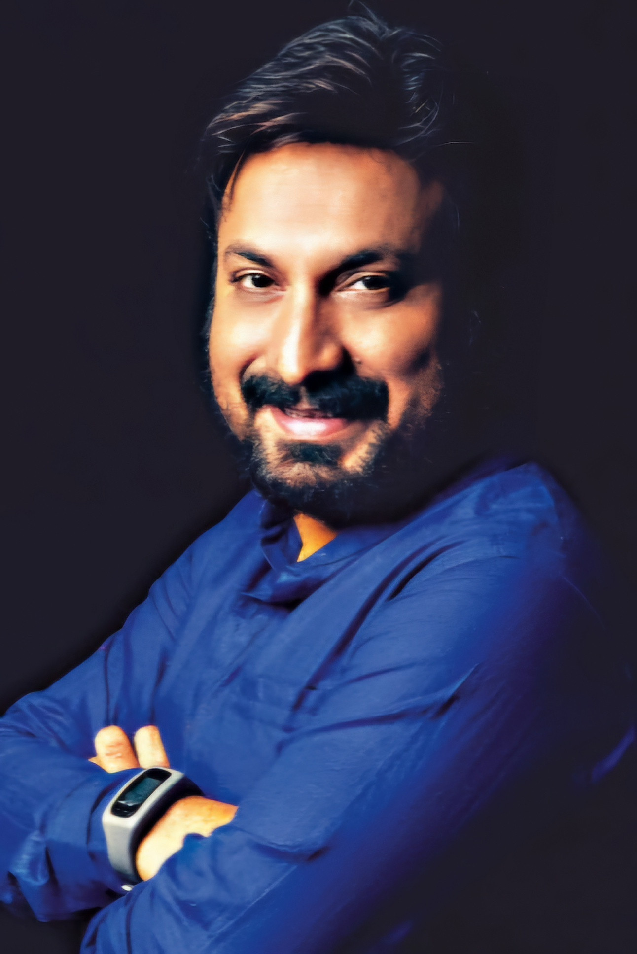 Saju Khadem backdrop