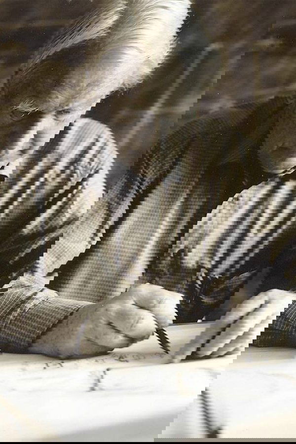 Sverre Fehn backdrop