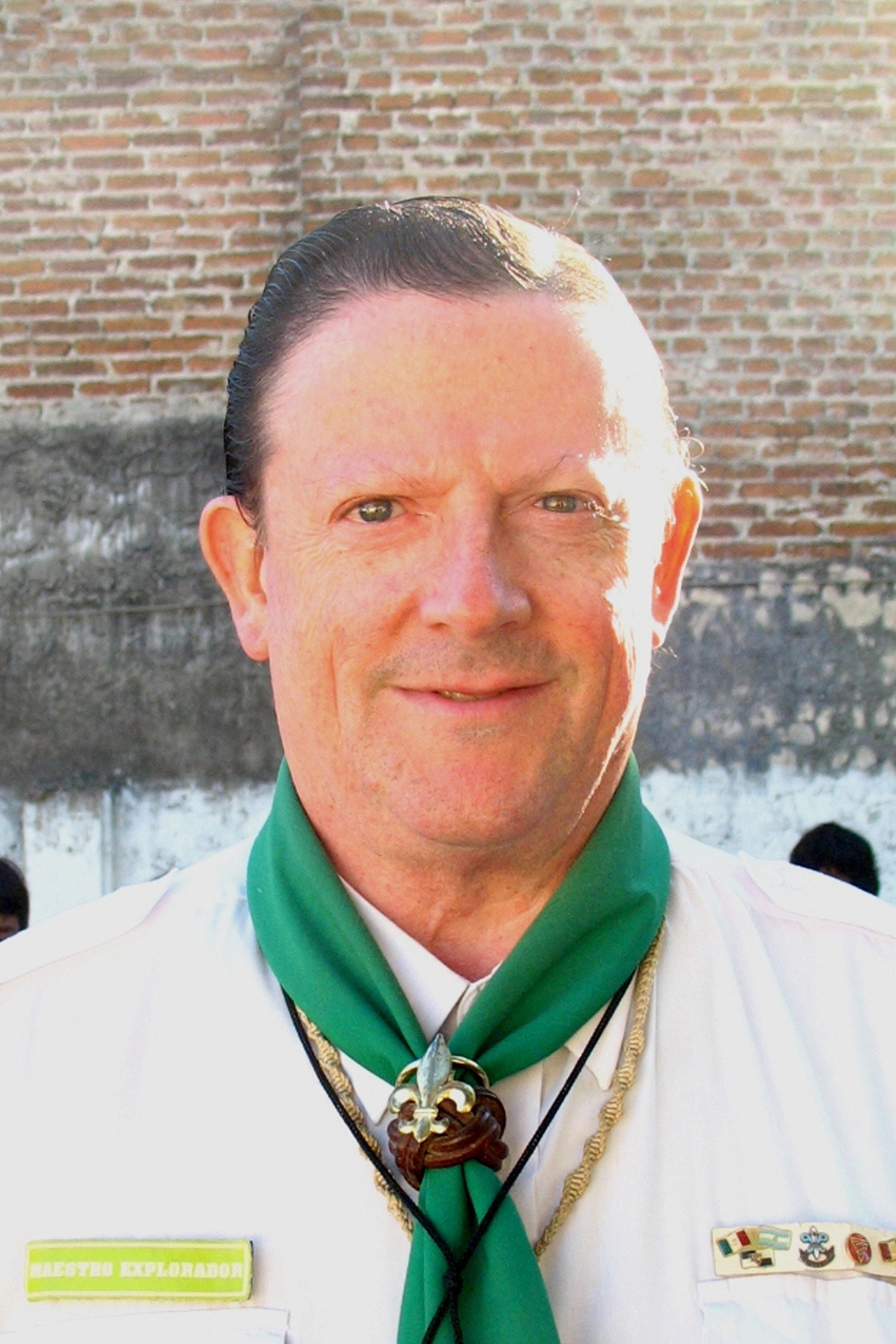 Jorge Mario backdrop