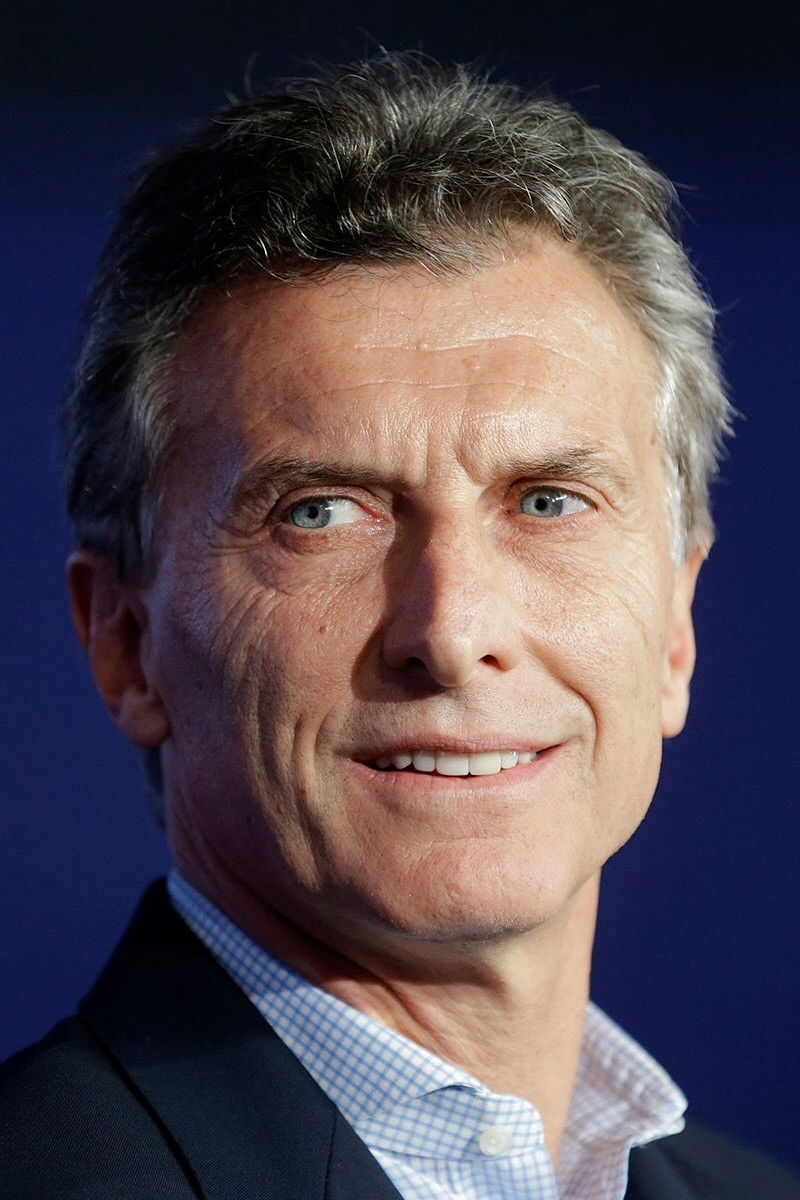 Mauricio Macri backdrop