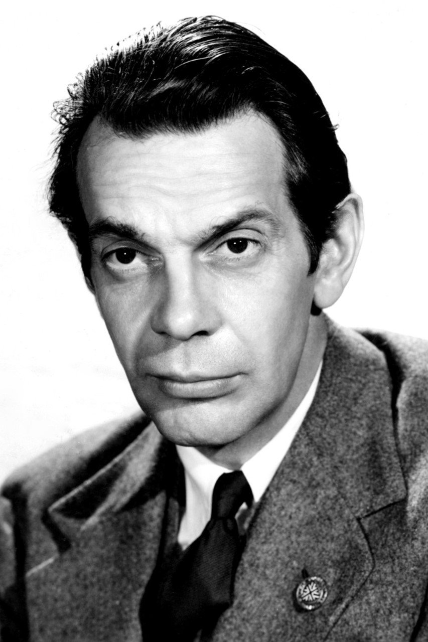 Raymond Massey backdrop