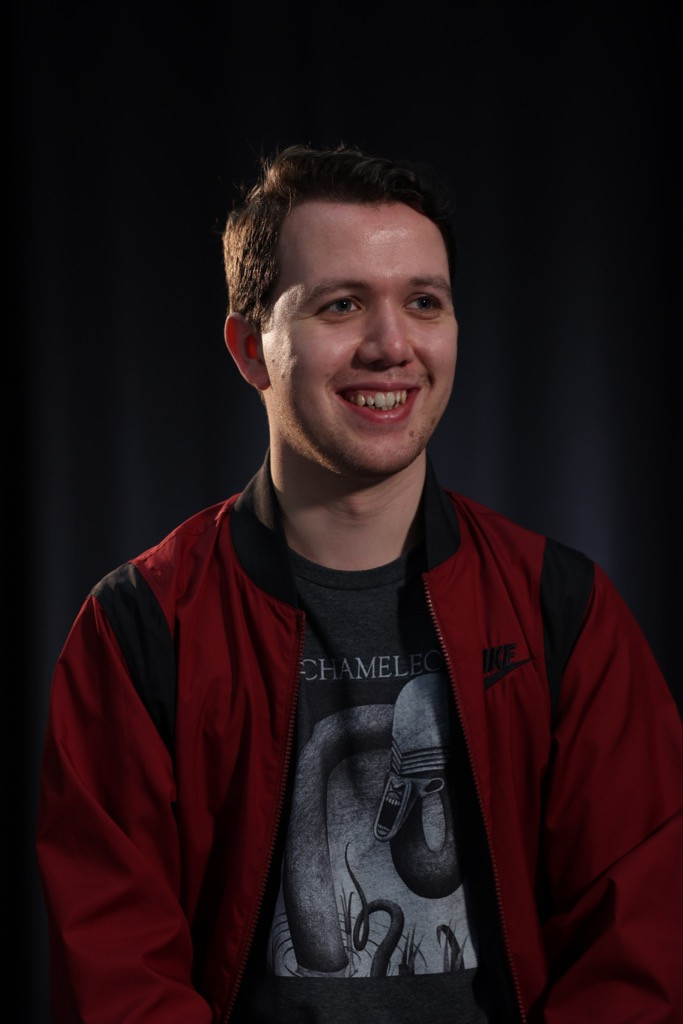 George Simper backdrop