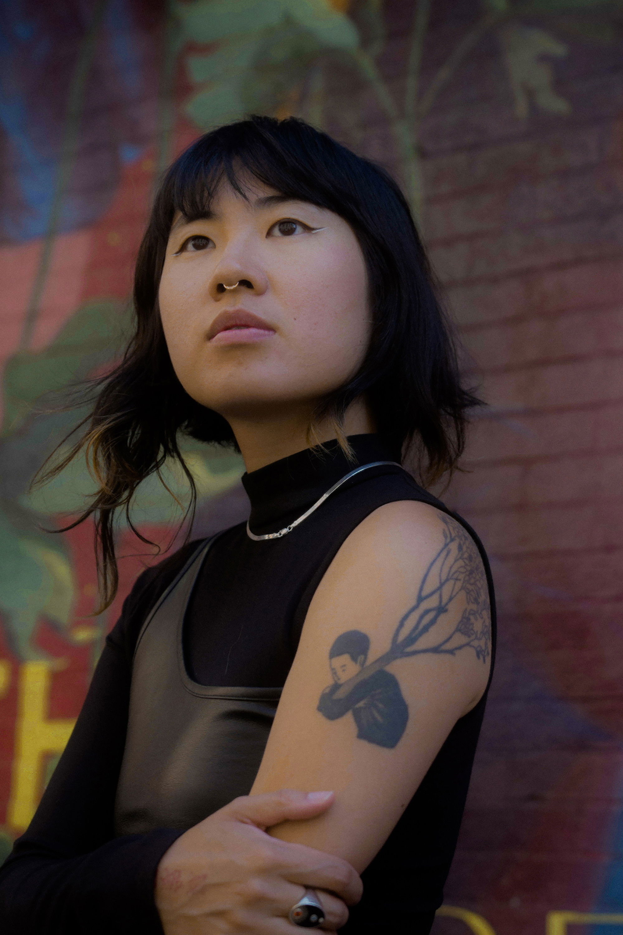 Jess X. Snow backdrop