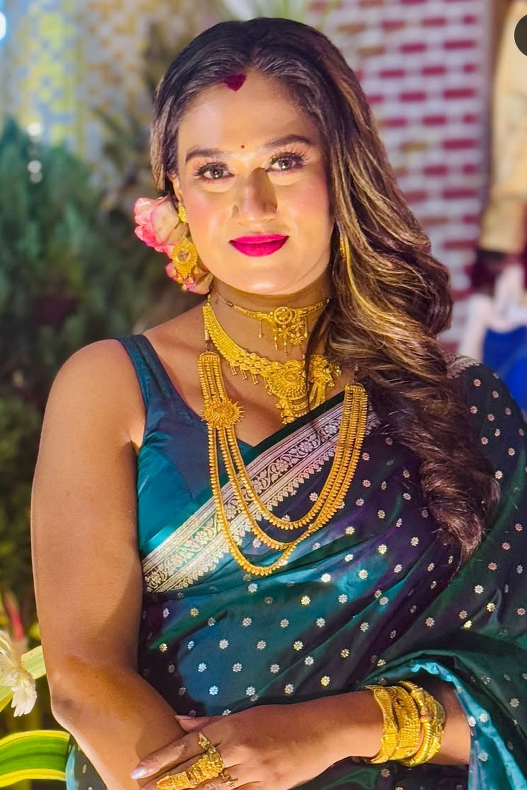 Debolina Biswas backdrop