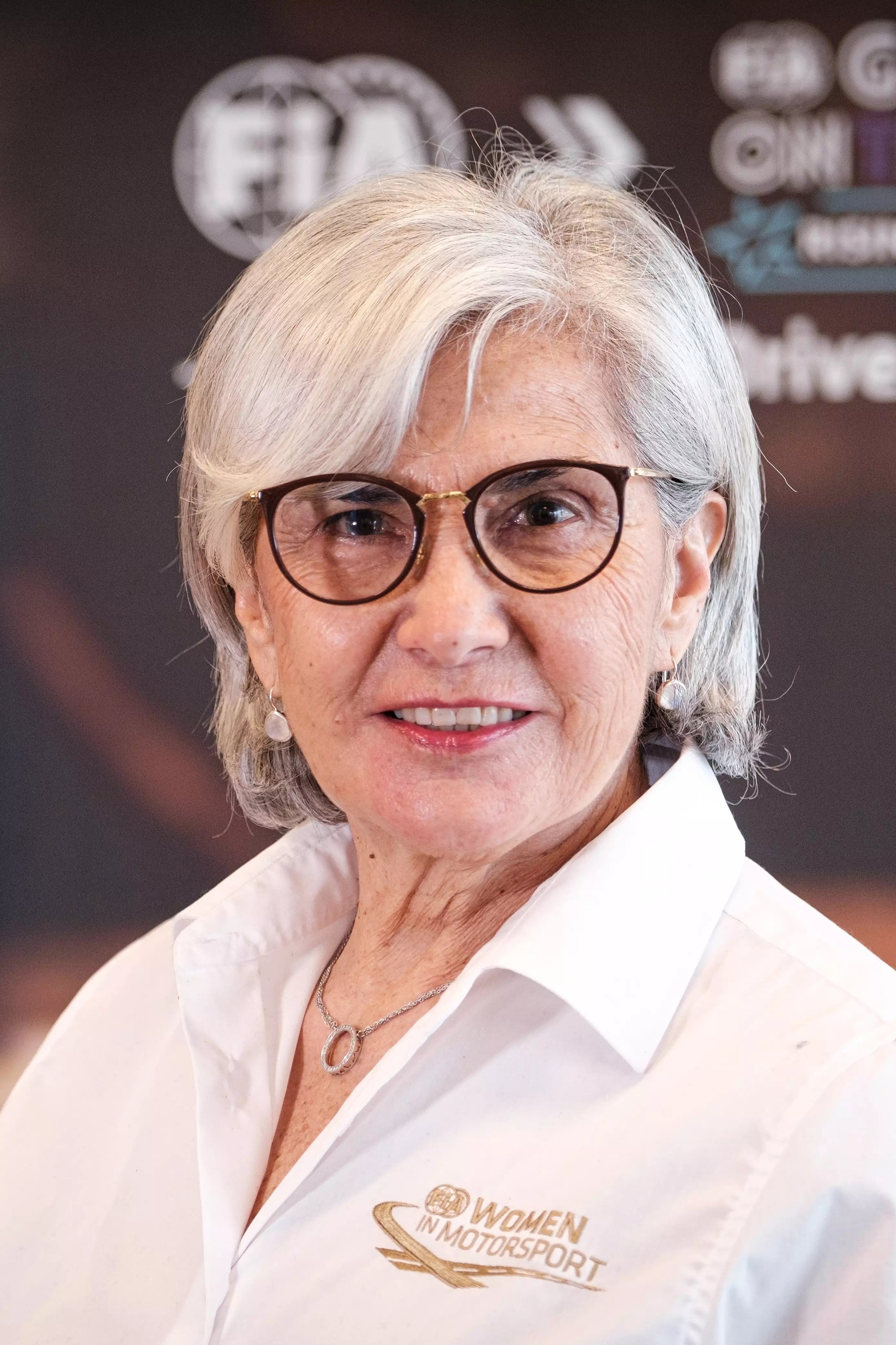 Michèle Mouton backdrop