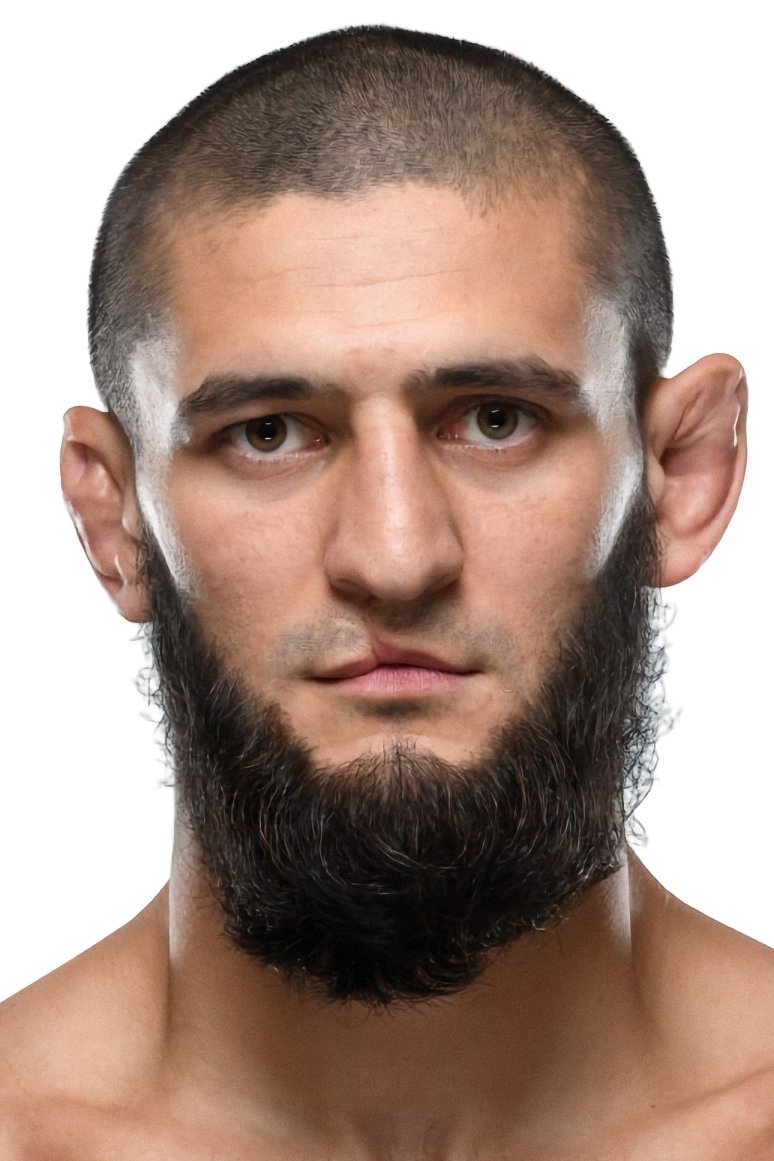 Khamzat Chimaev backdrop