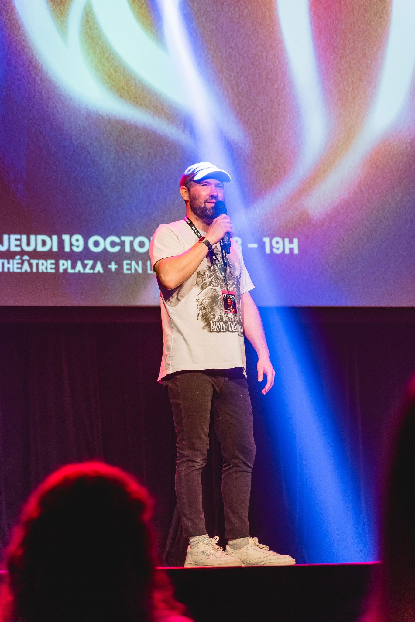 Gabriel Auclair-Doucet backdrop