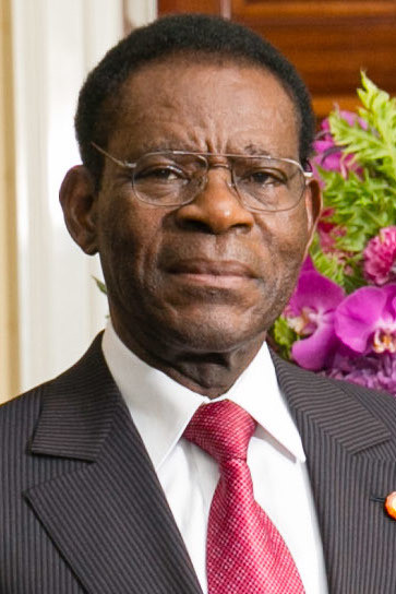 Teodoro Obiang Nguema backdrop