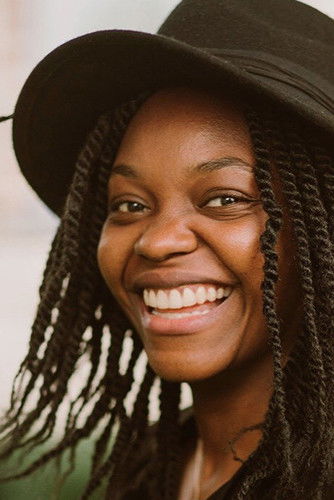 Mevis Birungi backdrop