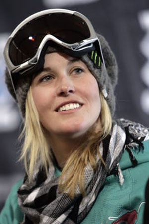 Sarah Burke backdrop
