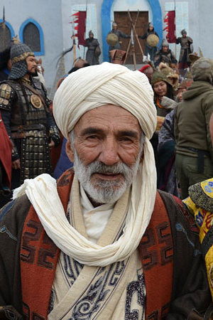 Radzhabali Khuseynov backdrop