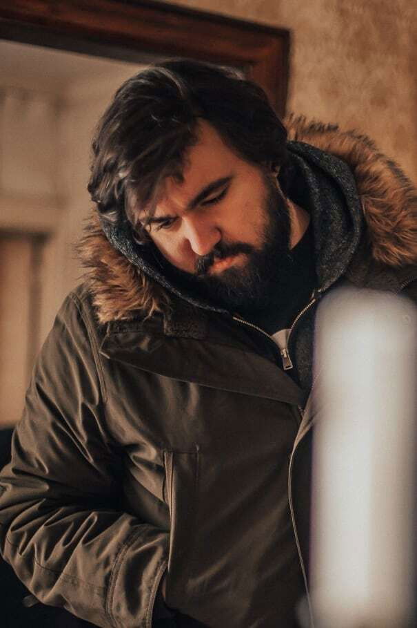 Mitchell LeBlanc backdrop