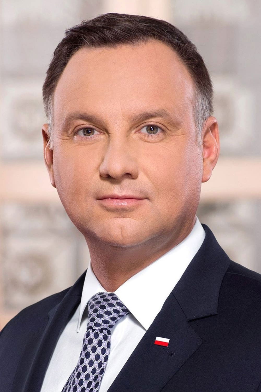 Andrzej Duda backdrop