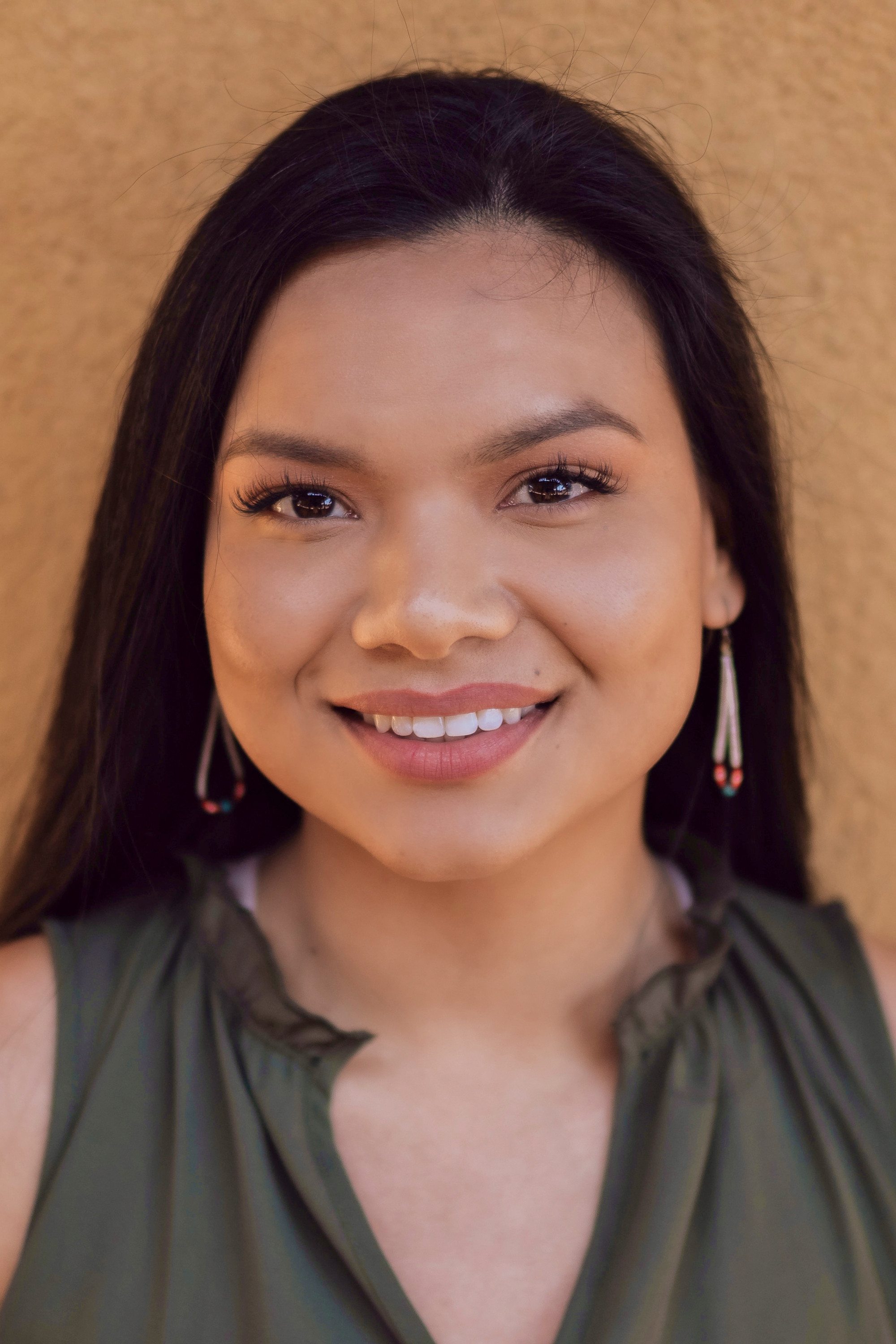 Nathalie Standingcloud backdrop