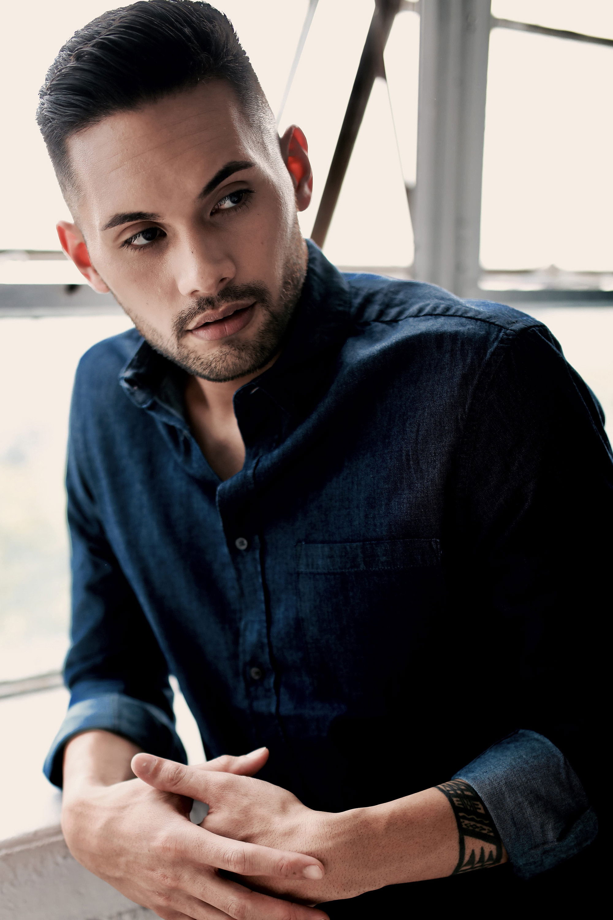 Joshua Leomiti backdrop