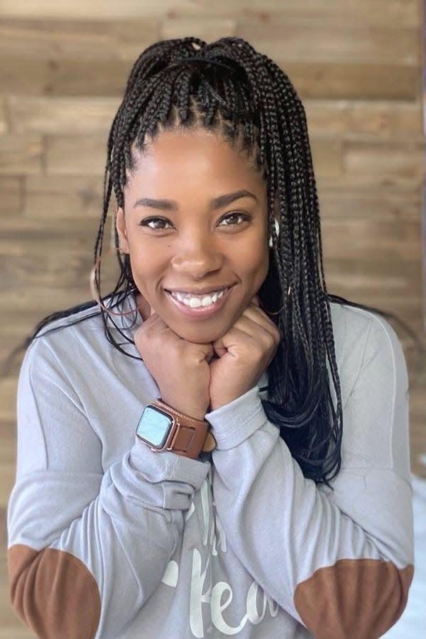 Krystina Arielle backdrop