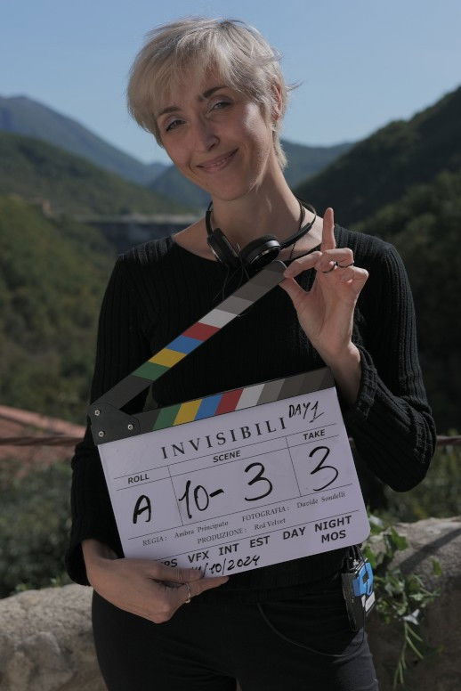 Ambra Principato backdrop