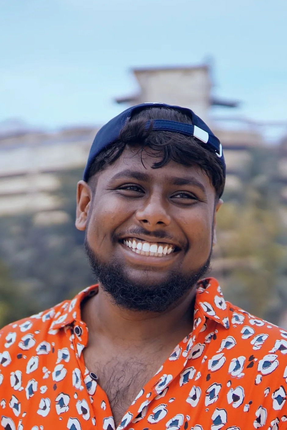 Krishna Chandran backdrop