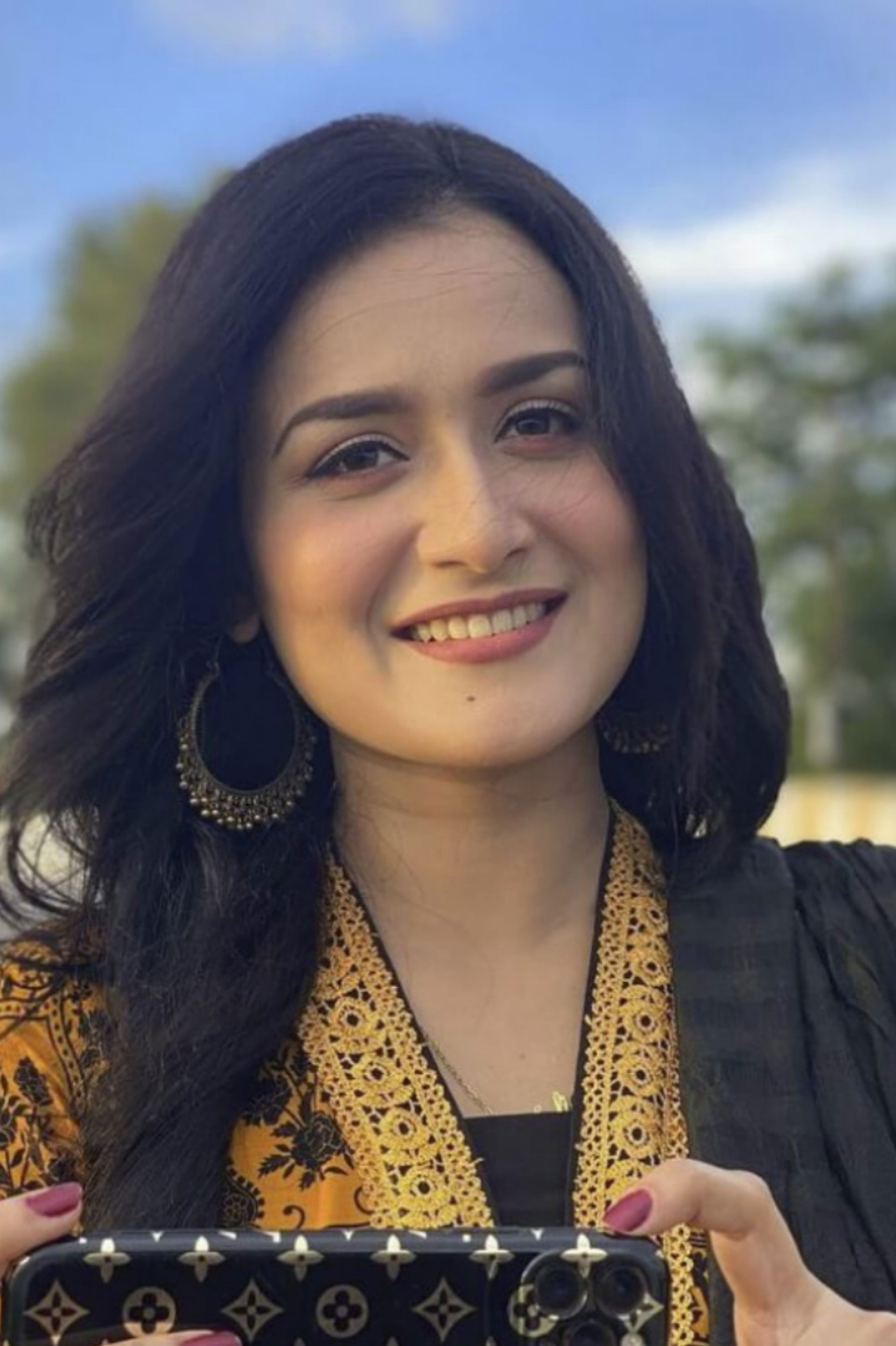 Sallha Khanam Nadia backdrop