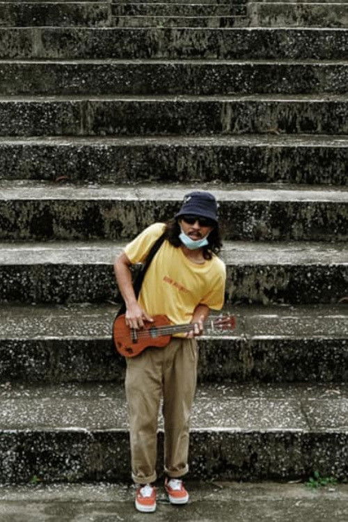 Saiful Azwan backdrop