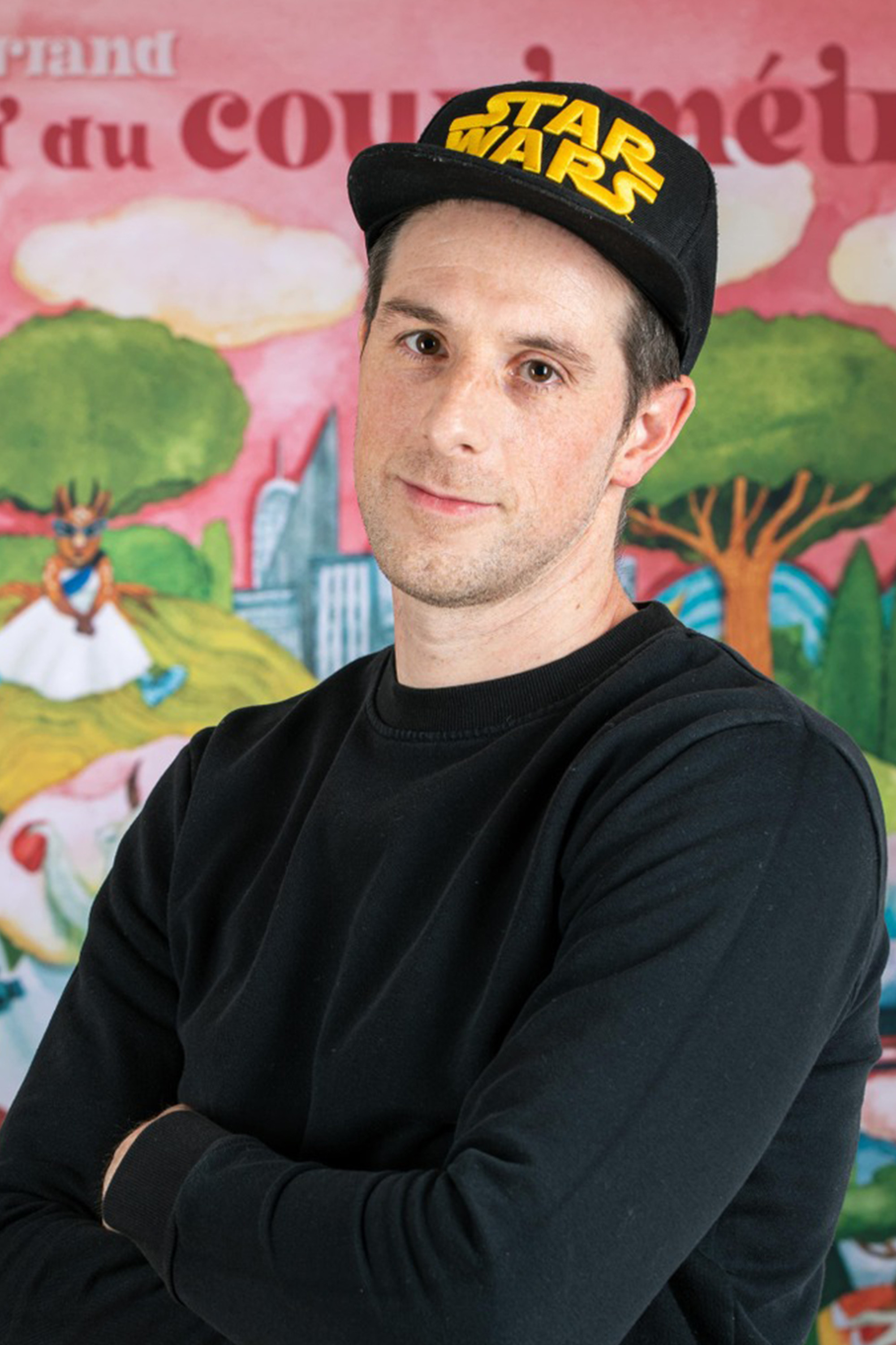 Sylvain Loubet backdrop