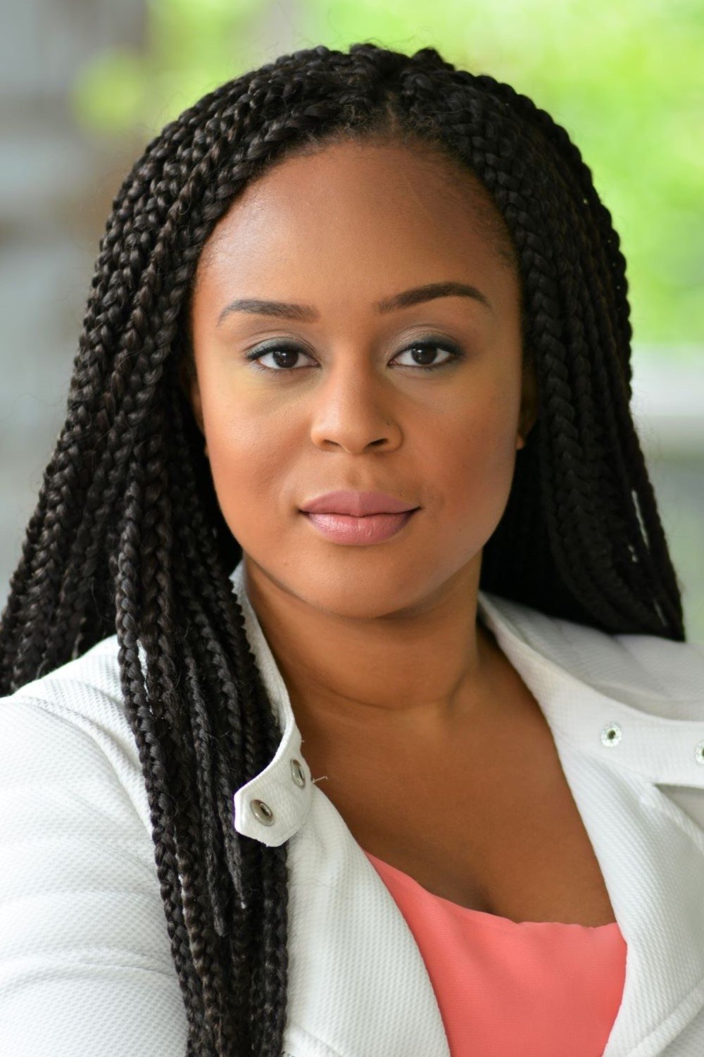 Henriette Zoutomou backdrop