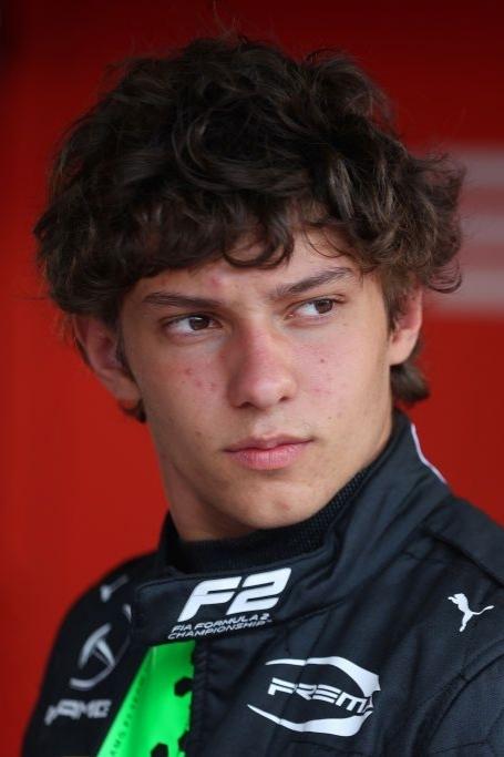 Andrea Kimi Antonelli backdrop