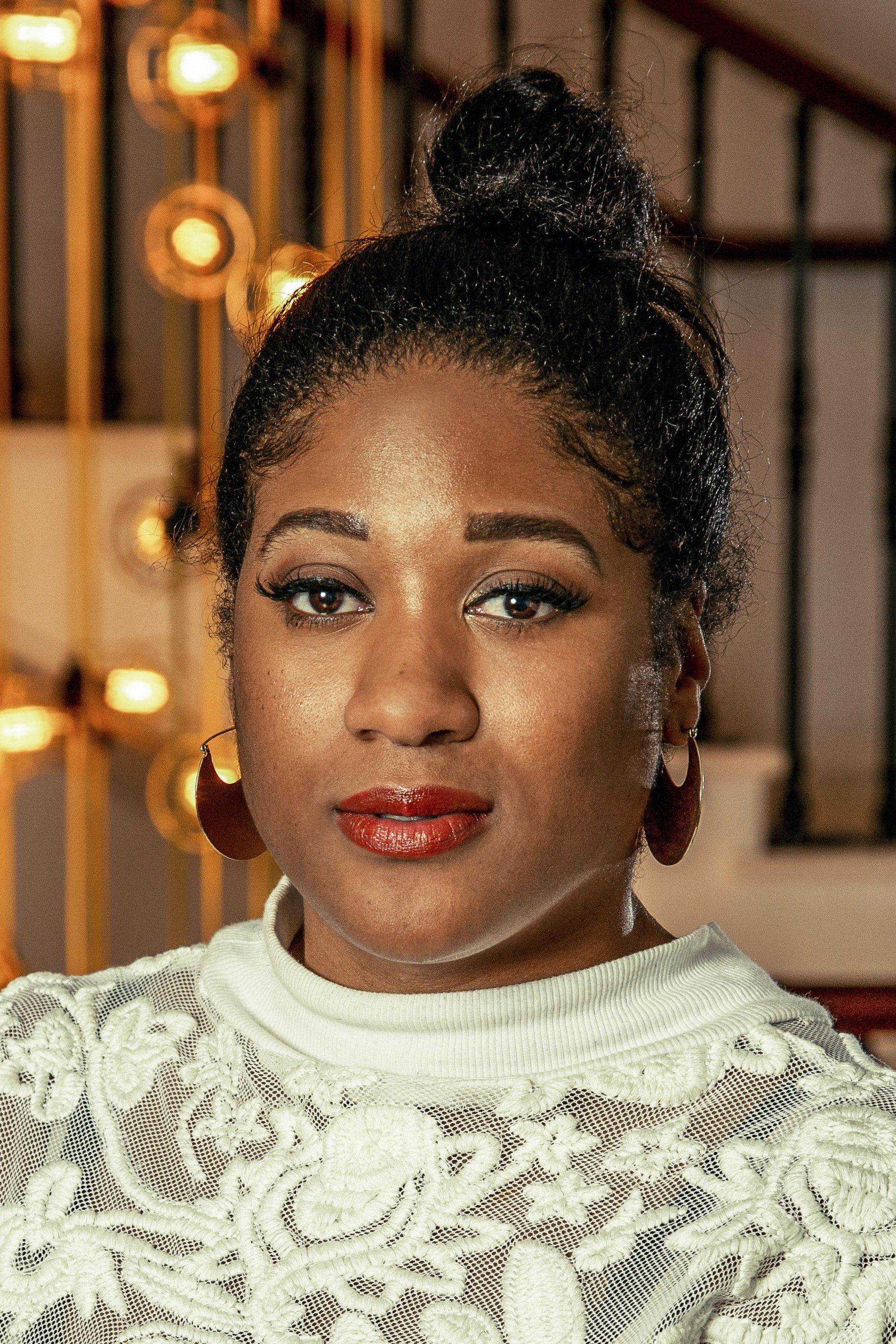 Emma Dennis-Edwards backdrop