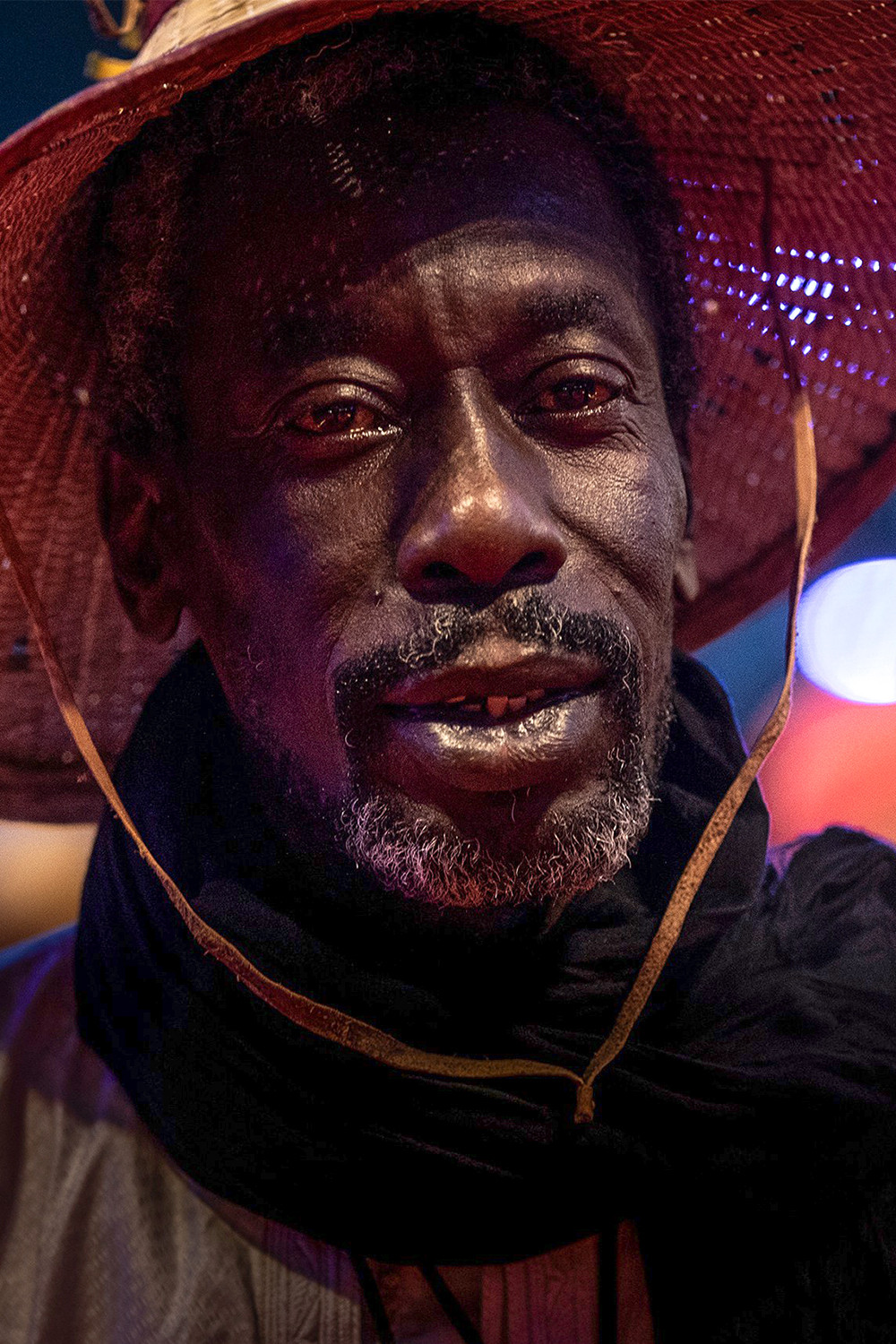 Ben Mahmoud Mbow backdrop