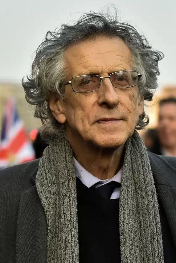 Piers Corbyn backdrop