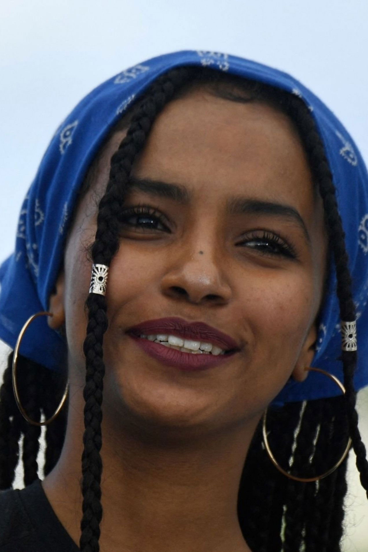 Samah Baricou backdrop