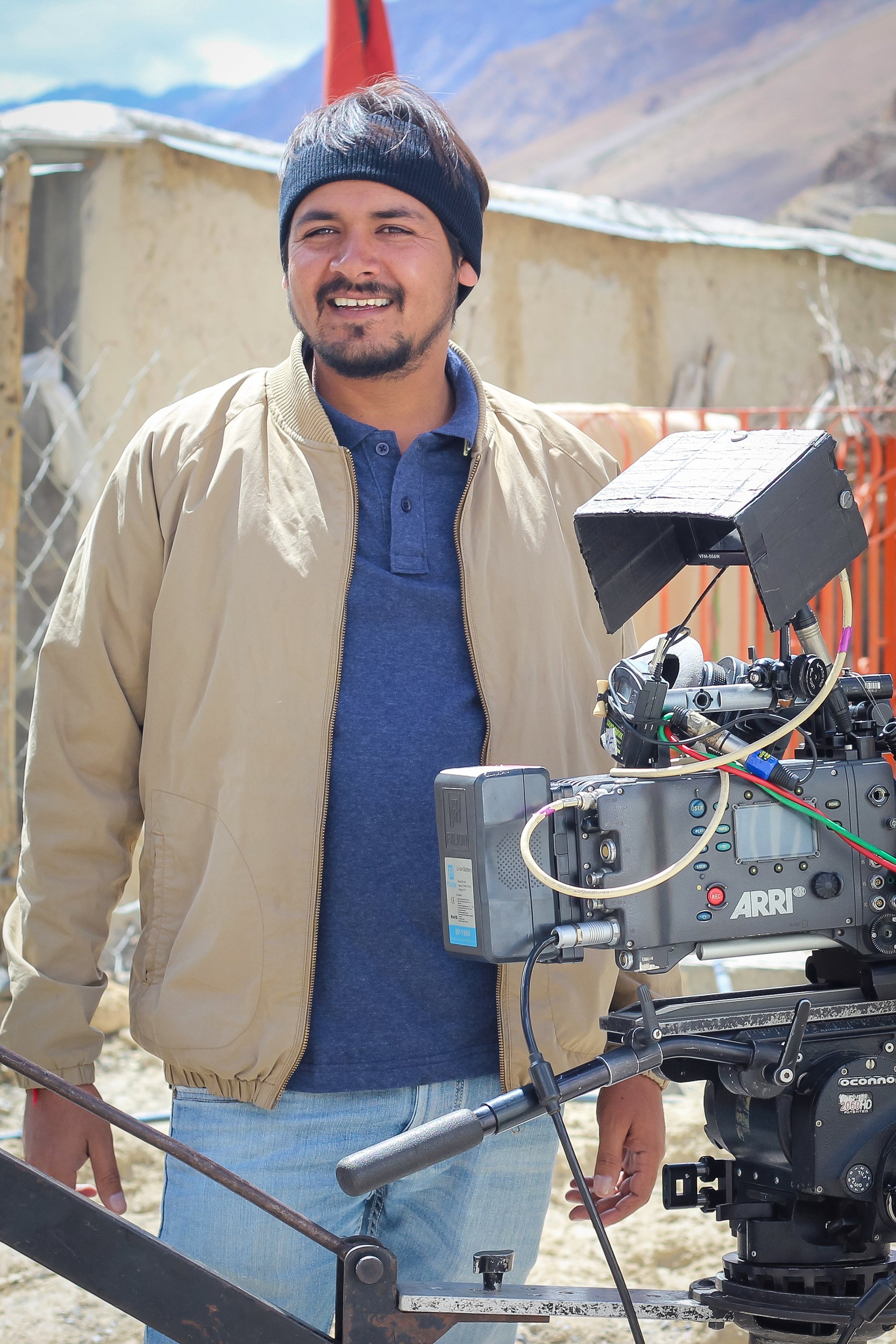 Ajay K Saklanni backdrop