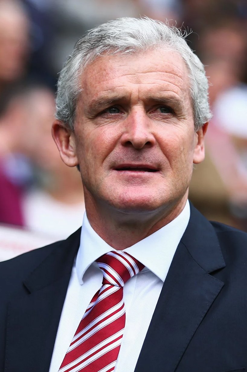 Mark Hughes backdrop