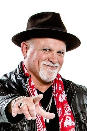 Derek St. Holmes backdrop