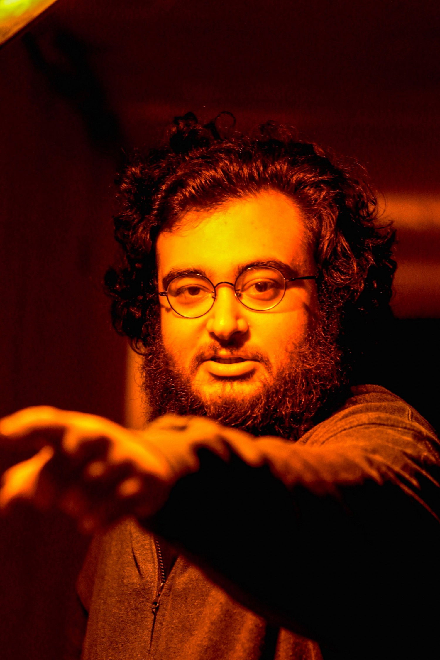 Nasser Amin backdrop