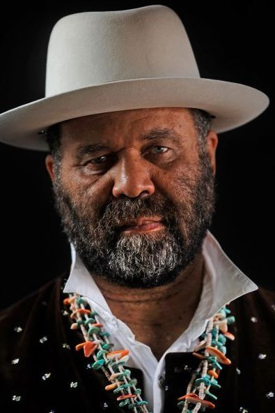 Otis Taylor backdrop